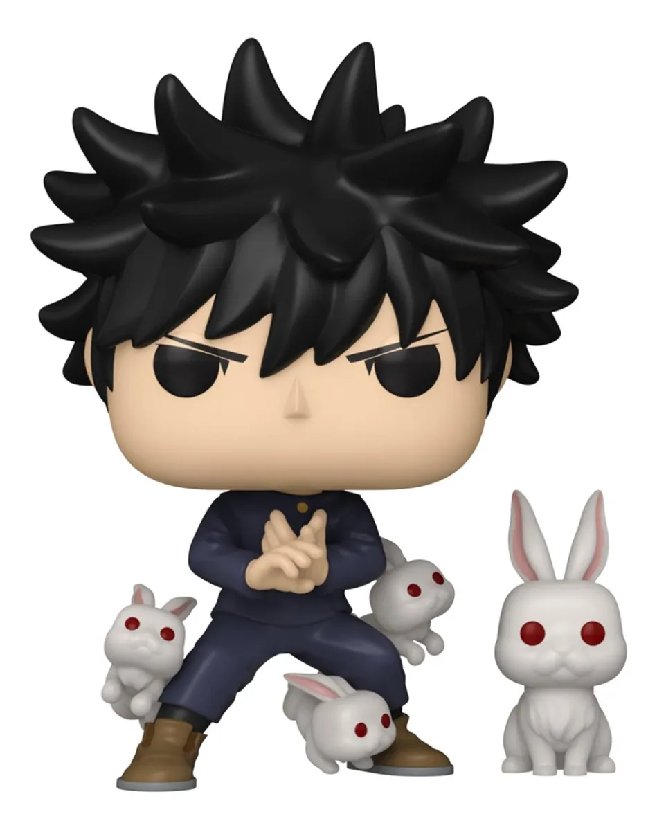 Figura Pop! 85323 Jujutsu Kaisen Megumi Fushiguro Con Conejos Funko - Image 4