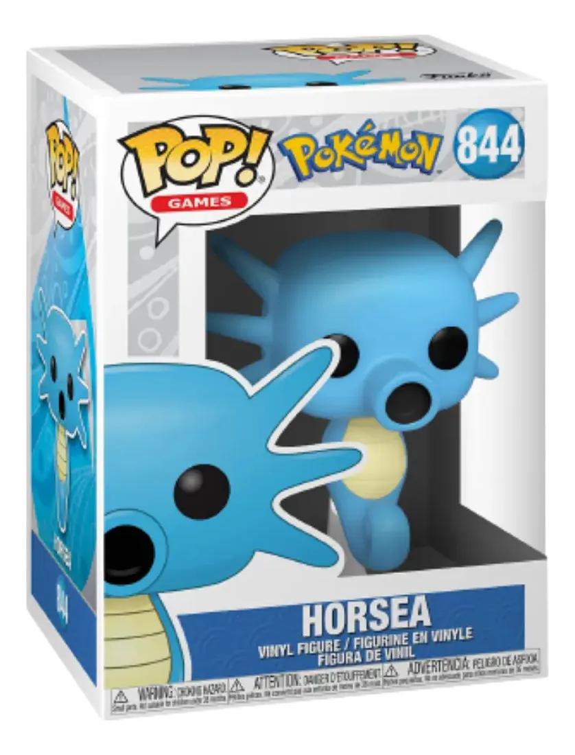 Funko Pop! Games: Pokémon - Horsea #844 - Image 3