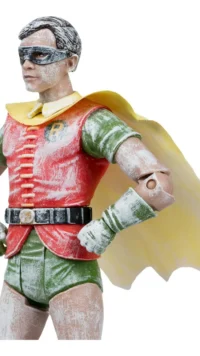 Figura de acción retro de Batman '66-6 de McFarlane Dc Wax Robin