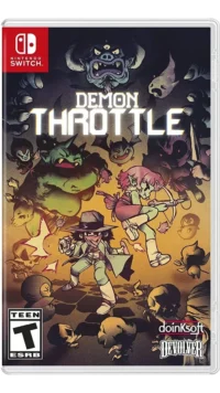 Juego Multimedia Físico Demon Throttle Para Nintendo Switch