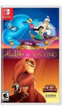 Disney Classic Games: Aladdin The Lion King Nintendo Switch